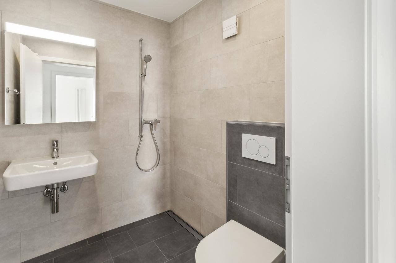 Renovated shower room